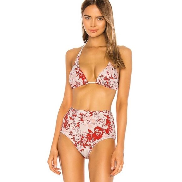 REVOLVE - Brooklyn Bikini Top(M), Cole Bikini Bottom(M) and Joey Wrap Skirt(L) - Picture 6 of 16